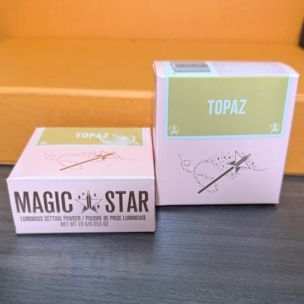 2 Jeffree Starr Magic Star Luminous Setting Powder in Topaz